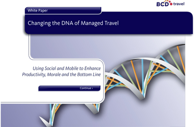 White paper BCD Travel - Changing the DNA of Managed Travel