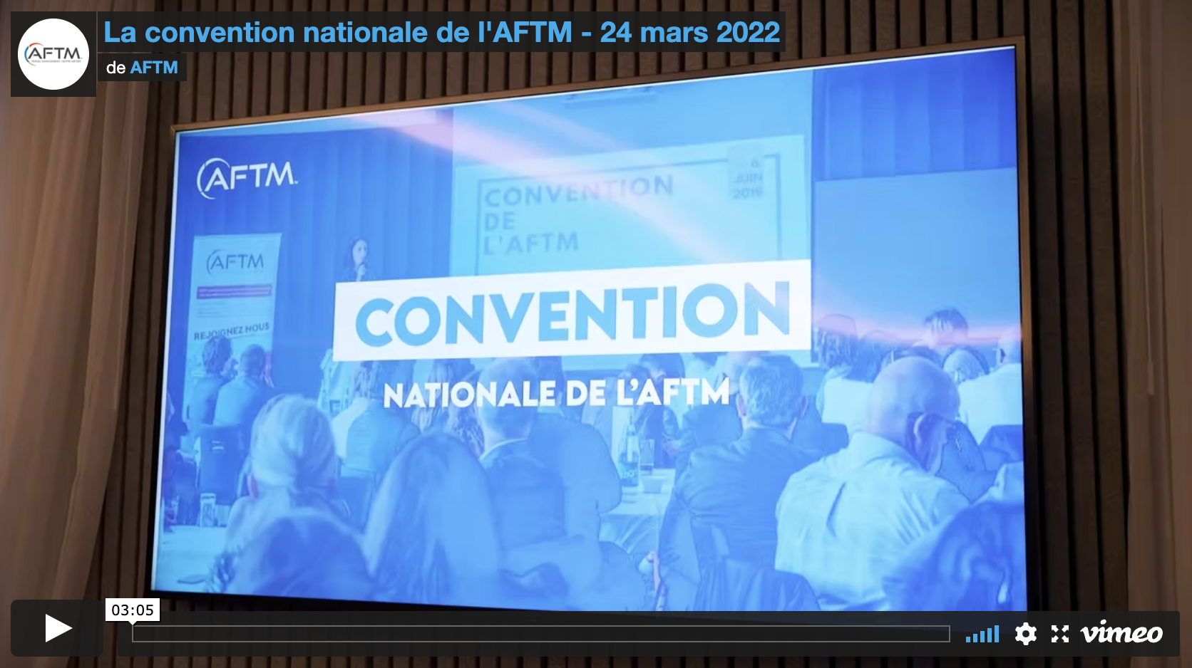 Retour en images sur la première convention AFTM 2022